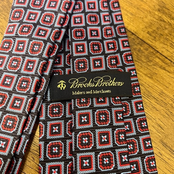 Stylish Geometric Patterned Tie - Picture 2 of 4